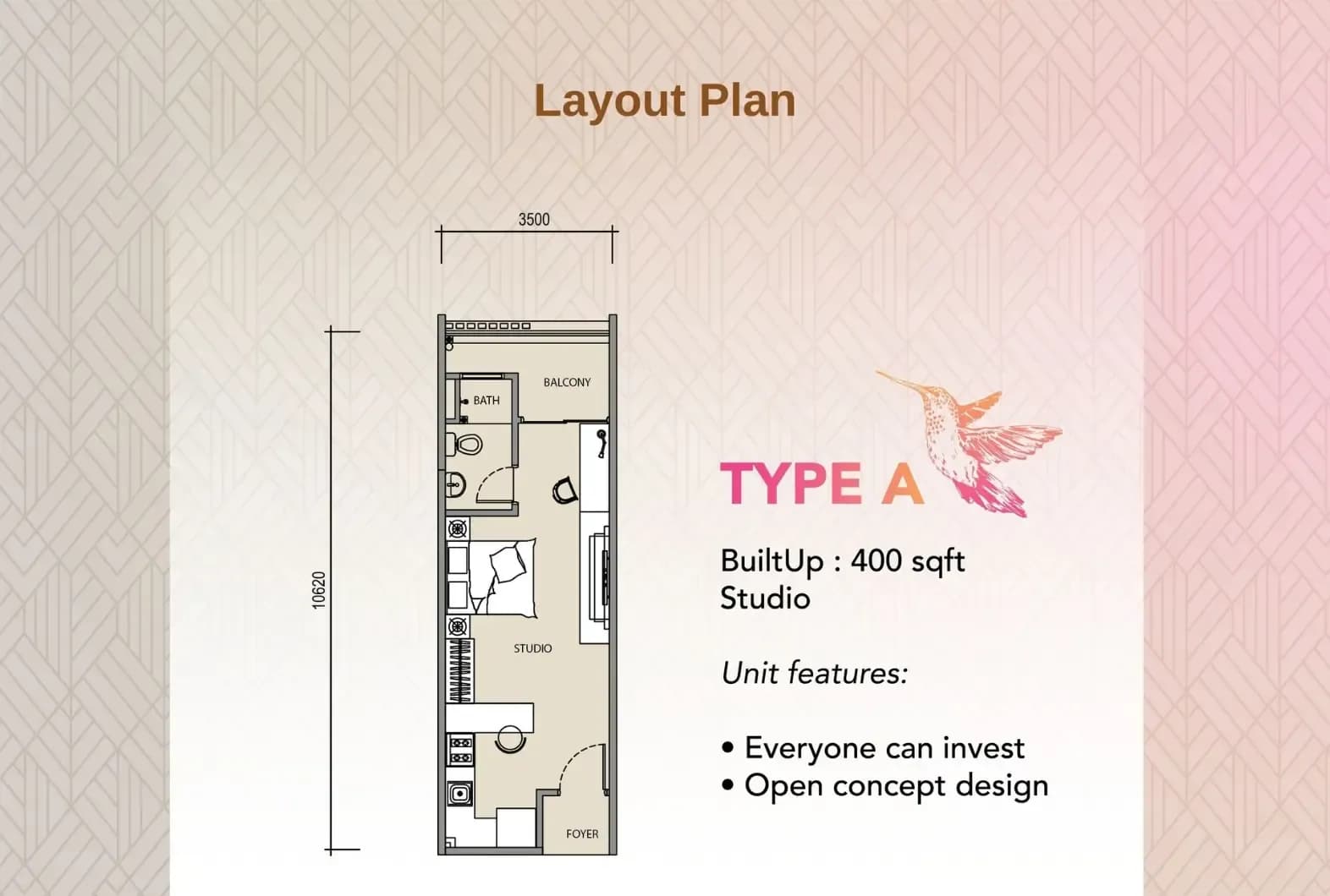 Unit floor plan