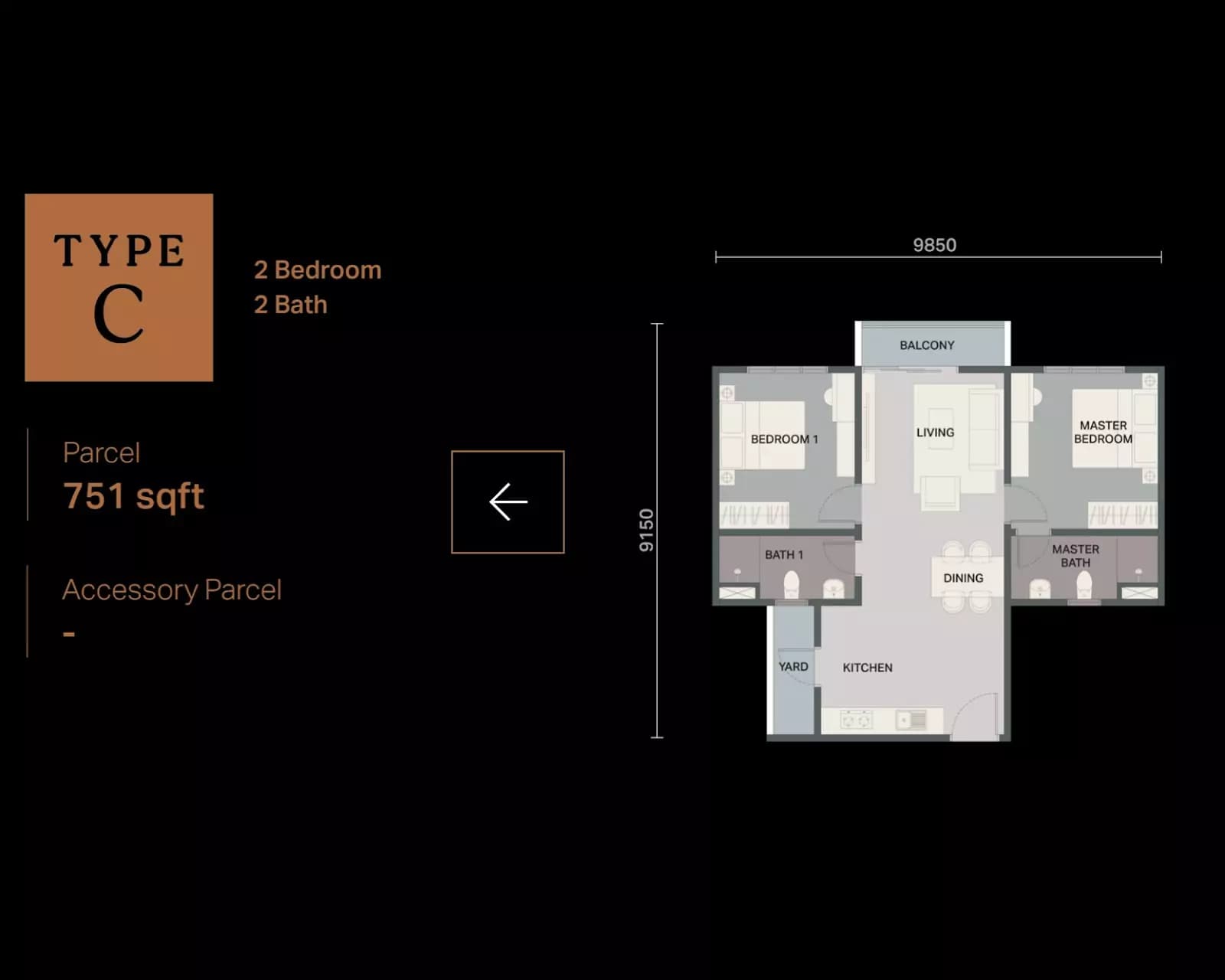 Unit floor plan