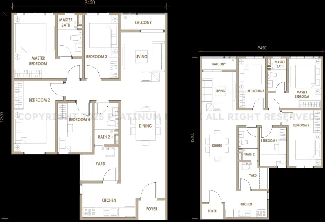 Unit floor plan