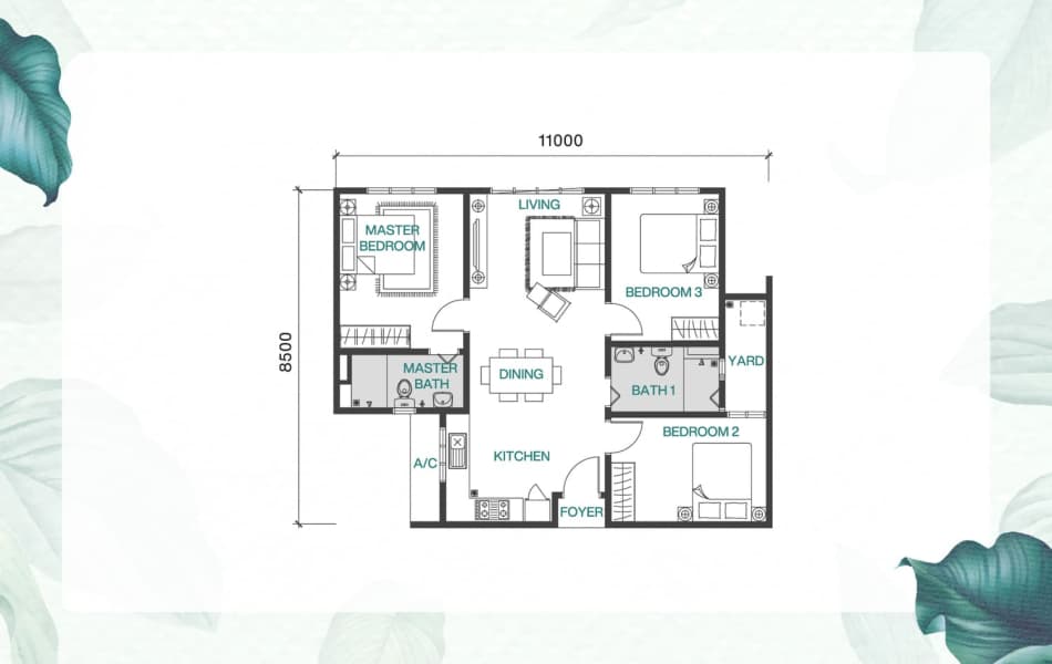 Unit floor plan