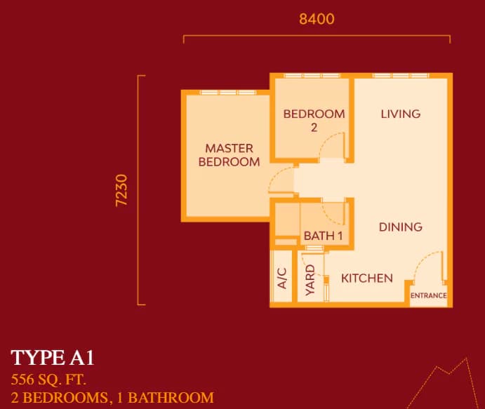 Unit floor plan